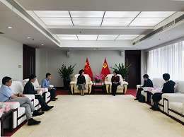 海南省委常委、統戰部部長(cháng)苻彩香會(huì )見(jiàn)金光集團APP（中國）副總裁翟京麗一行