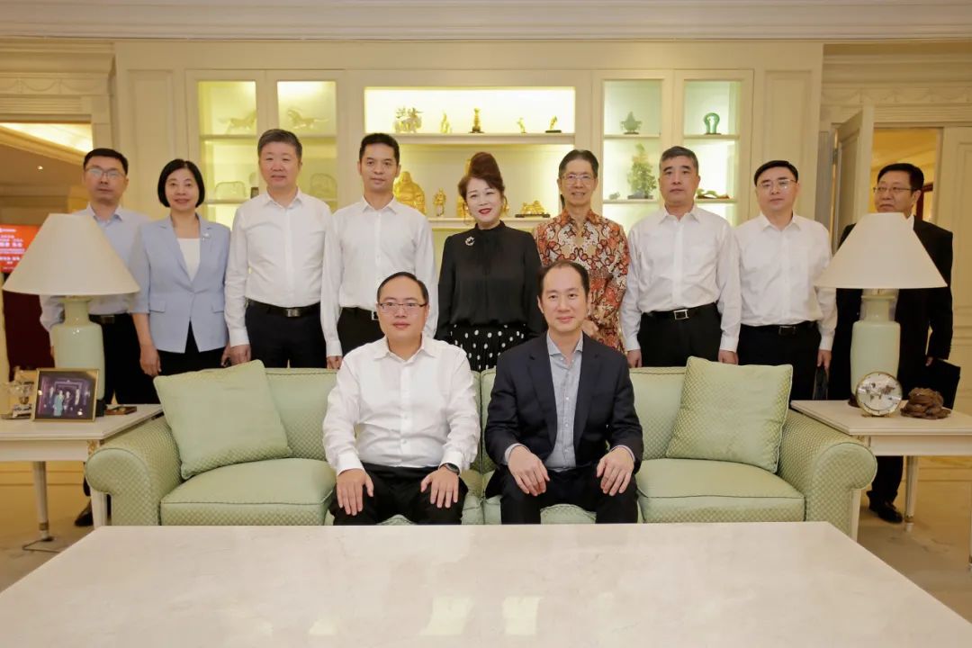 江蘇鹽城市、如東縣政府領(lǐng)導率團訪(fǎng)問(wèn)金光集團雅加達總部